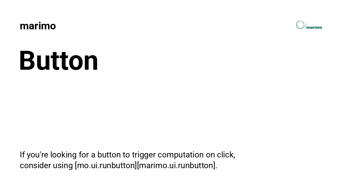 Button Marimo Button marimo